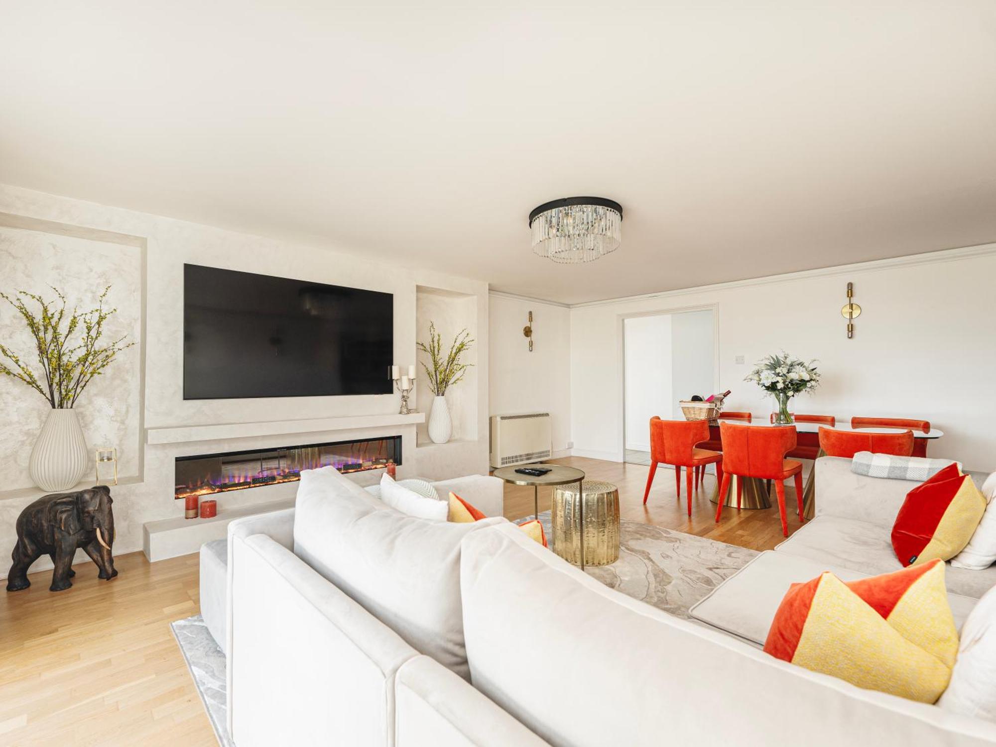 The View Greenwich - Luxury River Thames Apartment Londres Exterior foto