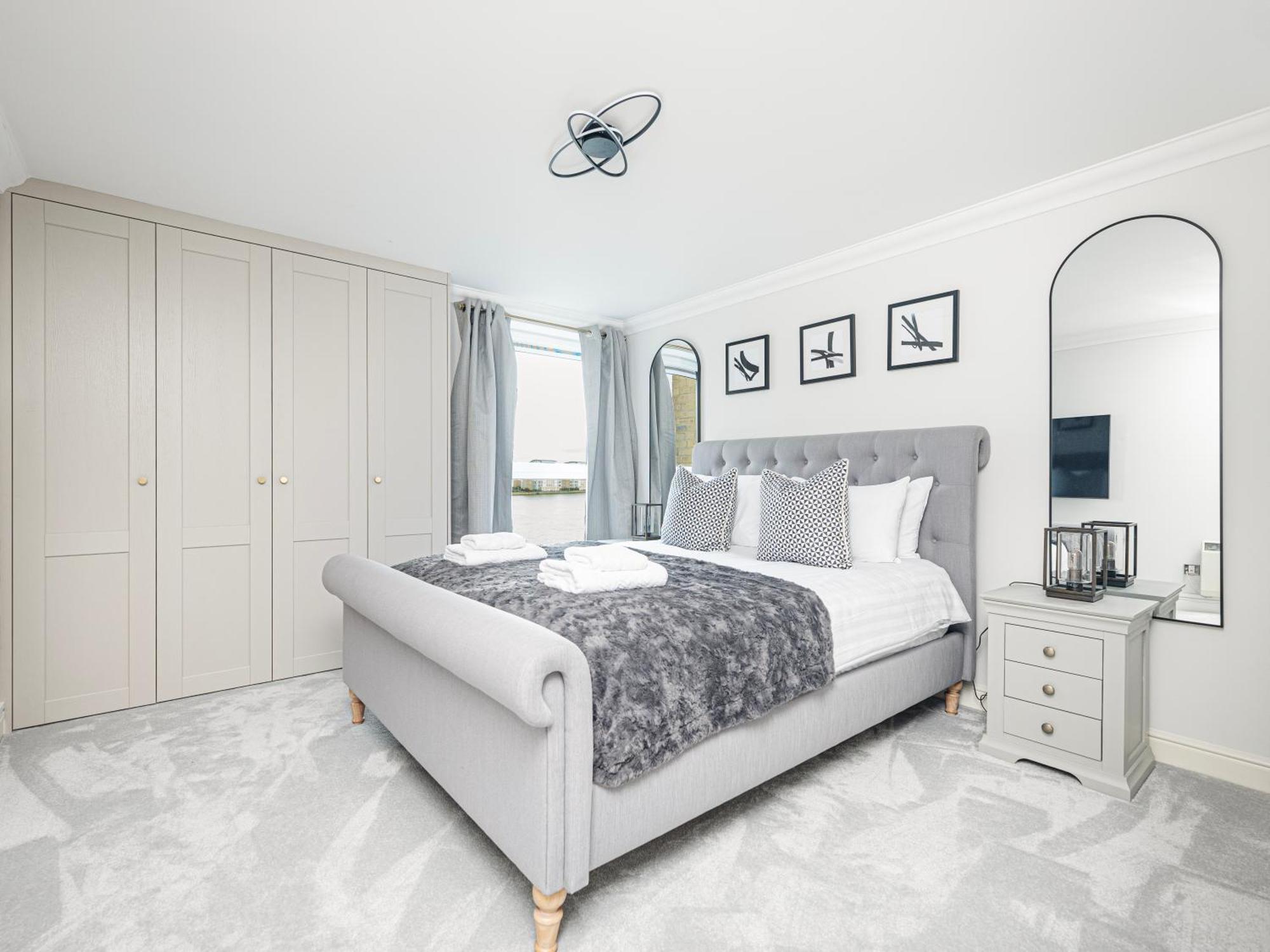 The View Greenwich - Luxury River Thames Apartment Londres Exterior foto