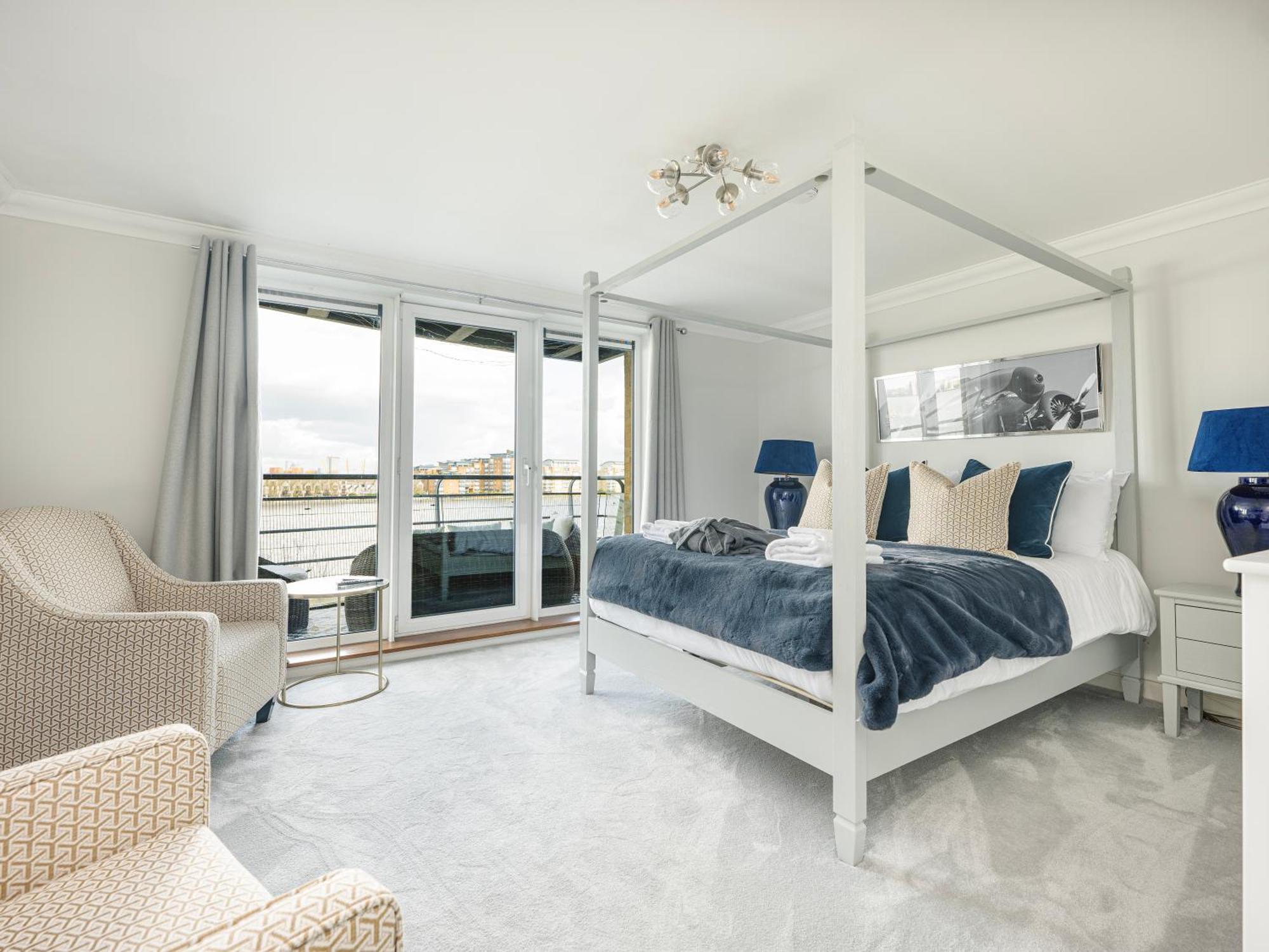 The View Greenwich - Luxury River Thames Apartment Londres Exterior foto