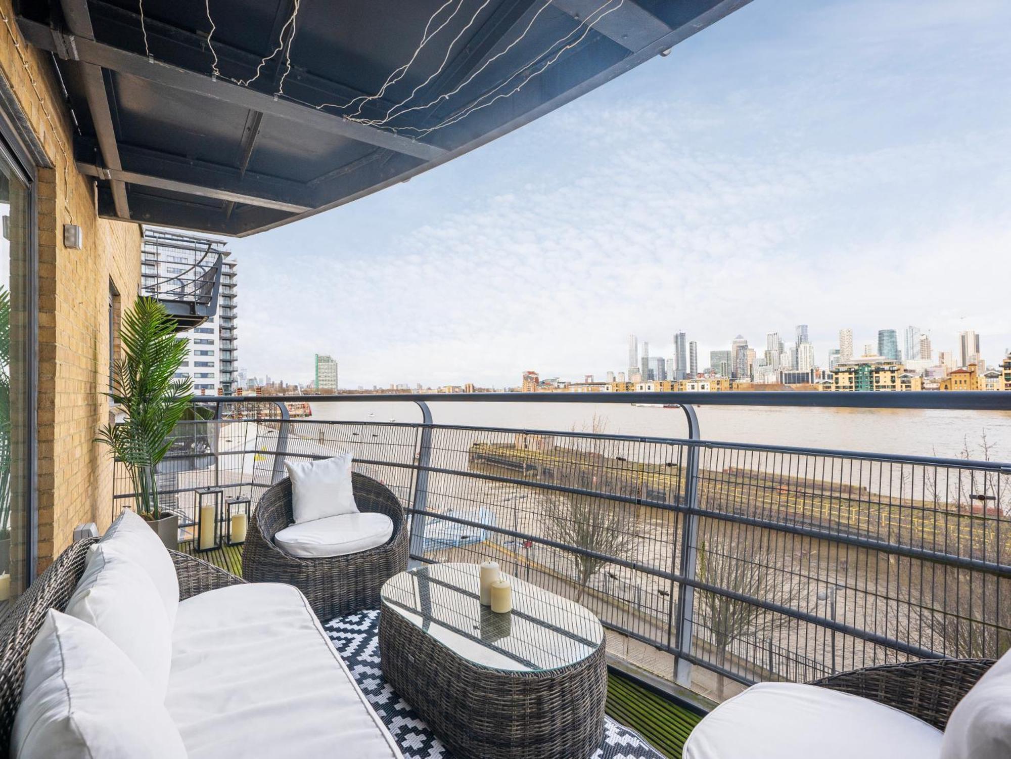The View Greenwich - Luxury River Thames Apartment Londres Exterior foto